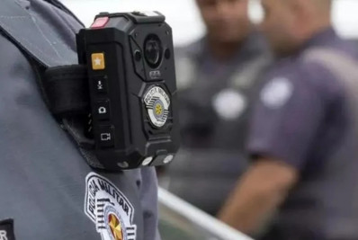 Novas câmeras corporais: policial vai poder interromper gravação, prevê edital do governo de SP
