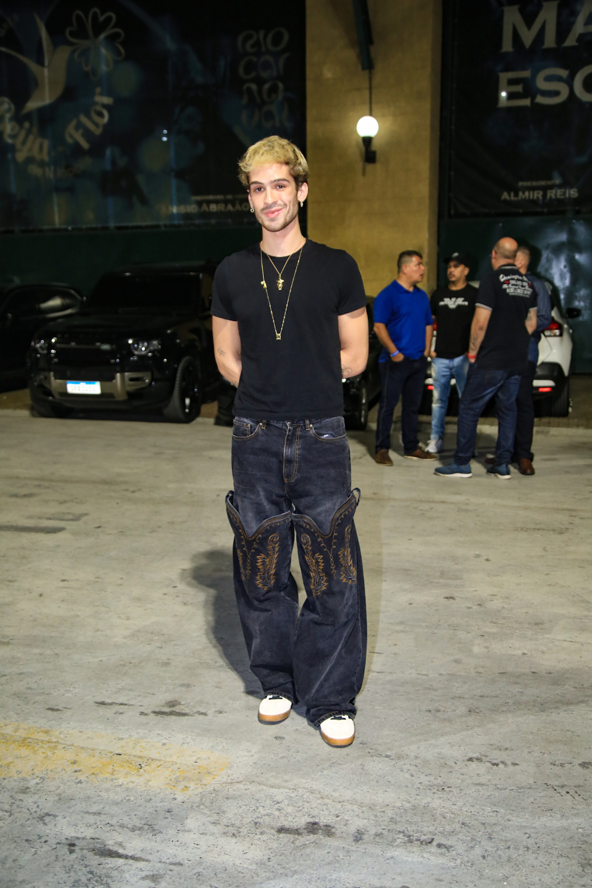João Guilherme no evento de sorteio da ordem das escolas de samba para o Carnaval 2025 - Victor Chapetta/ Agnews