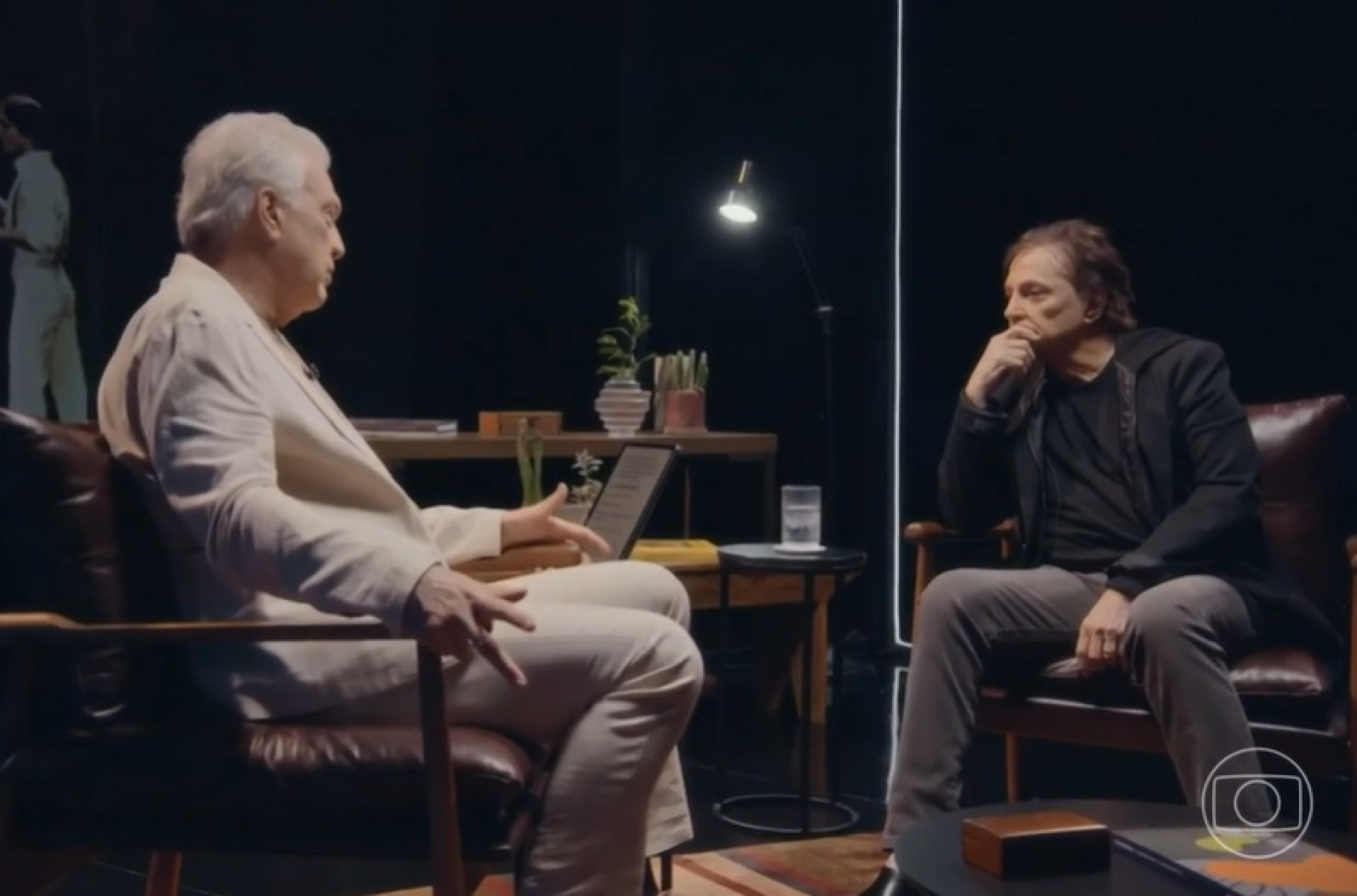 Fábio Jr. abre o coração durante o 'Som Brasil' - Reprodução de vídeo / TV Globo