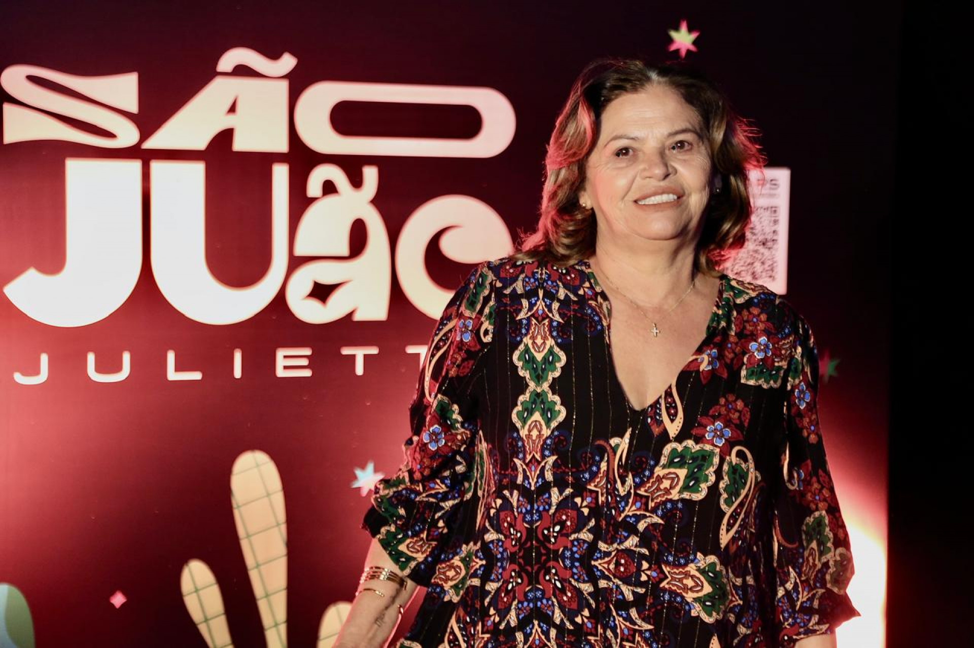 Fátima Freire, mãe de Juliette, no projeto 'São JUão' - Delson Silva/ Agnews
