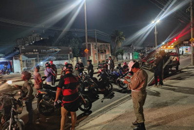 'Rolezinhos': 95 motos são apreendidas em megaoperação na cidade