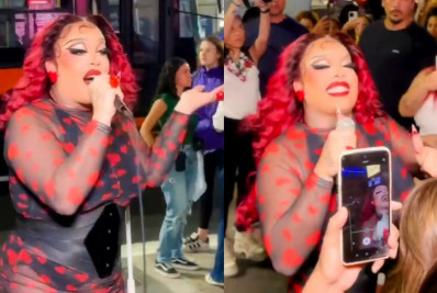 Gloria Groove faz show gratuito e causa furor em São Paulo; veja