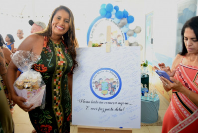 Prefeitura inaugura Jardim de Infância Tia Lêda Maria do Amparo Lemos, em Cordeirinho