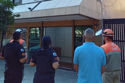 Light e Polícia Civil identificam 'gato' de energia em clínica de dentistas na Barra