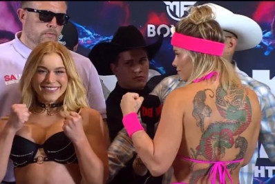 Boxe: atriz pornô tira a roupa e surpreende ex-UFC em encarada