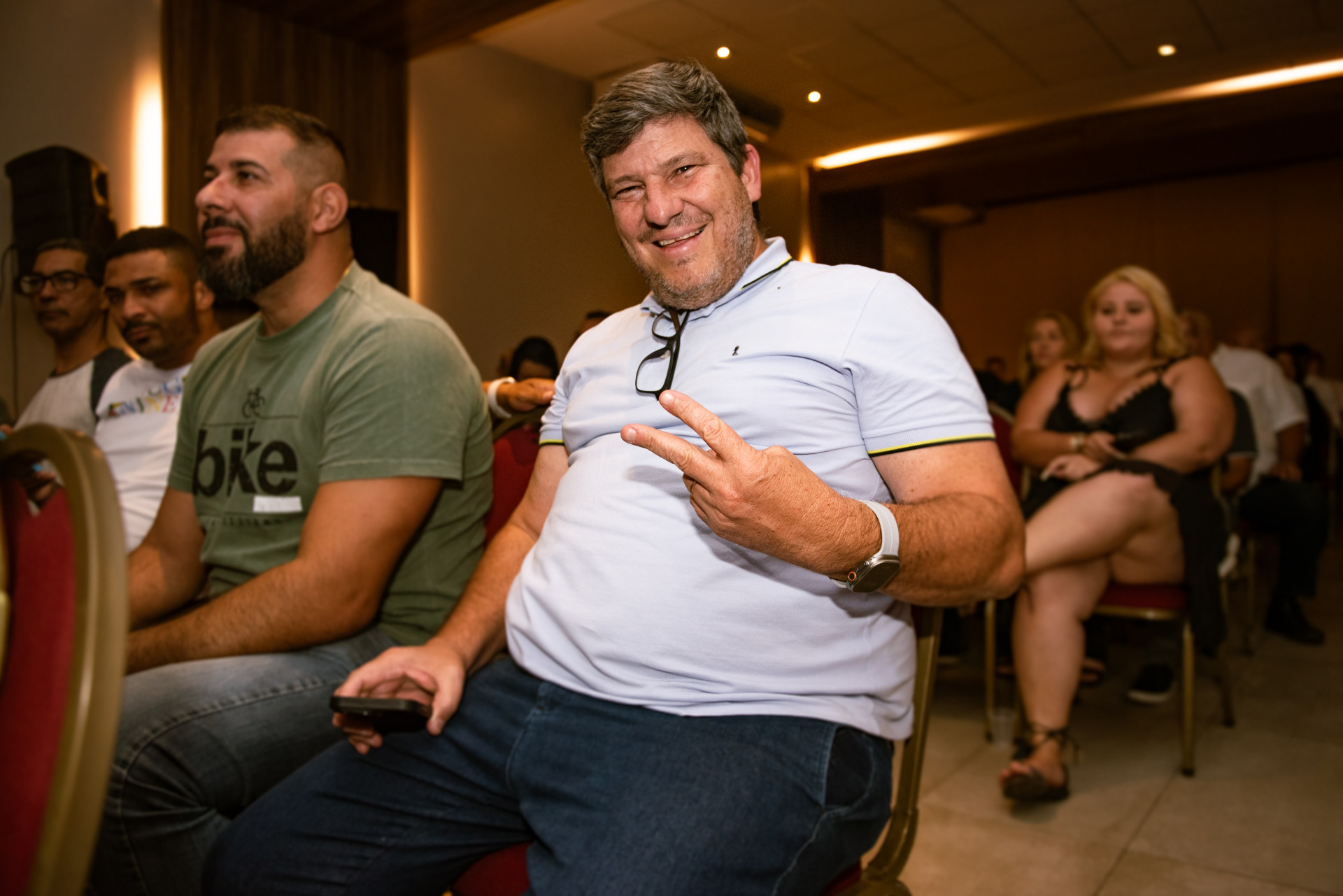 Tio de Serginho e pré-candidato a vereador pelo REP, Alfredo Gonçalves - Ascom