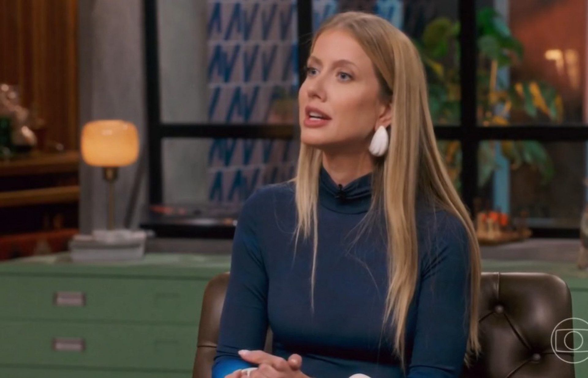 Gabriela Prioli é entrevistada por Pedro Bial - Reprodução de vídeo 