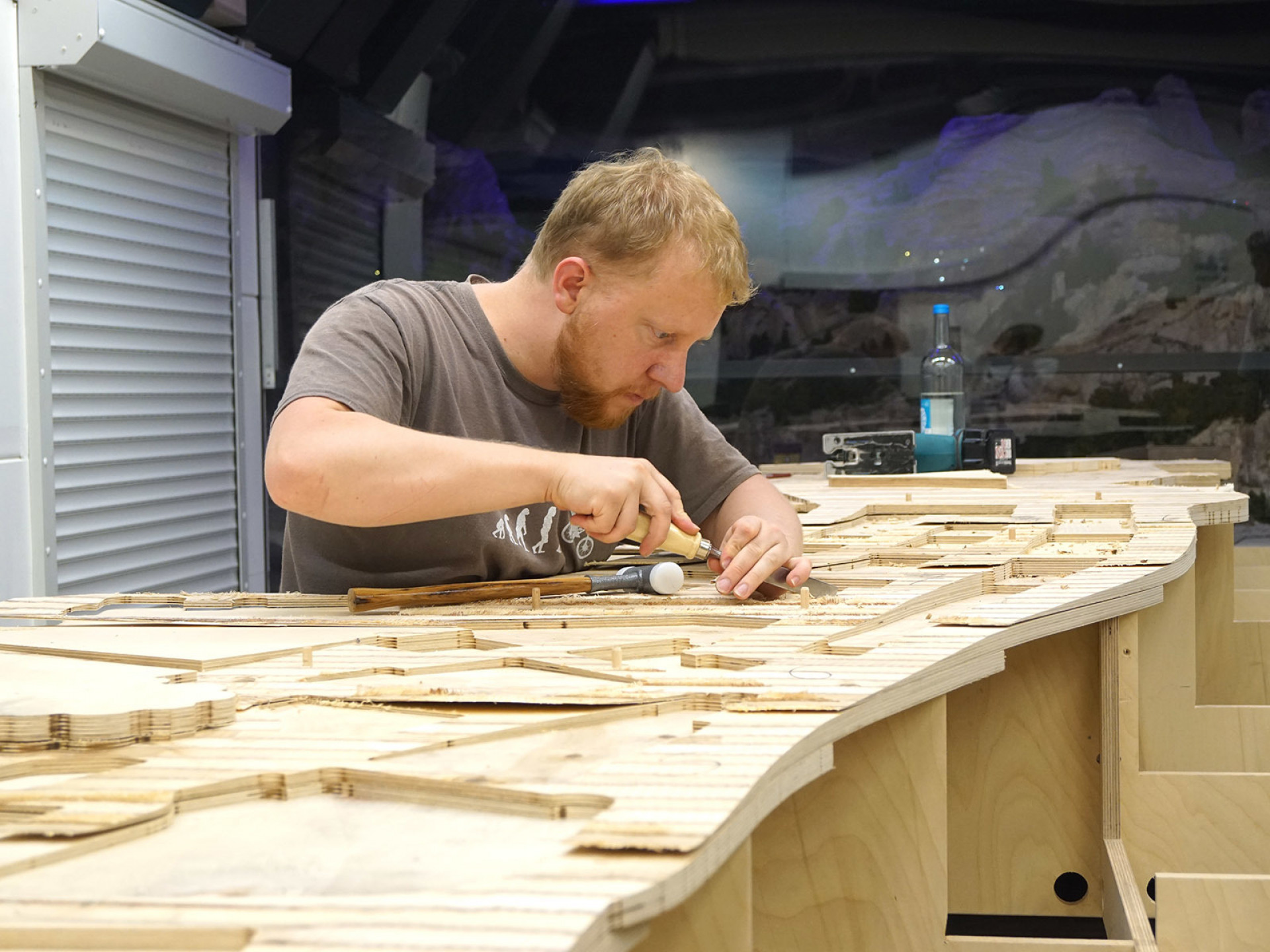 A construção foi iniciada em 2018 e concluída em abril de 2024 - Reprodução / Miniatur Wunderland