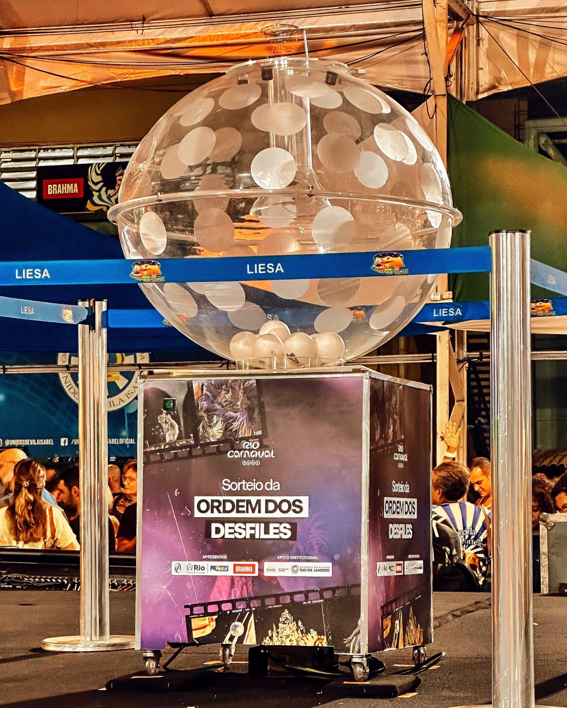 Sorteio aconteceu na Cidade do Samba - @wagnerrodriguesrj