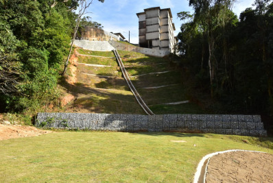 Obra de contenção é concluída e BNH do Sargento Boening é desinterditado