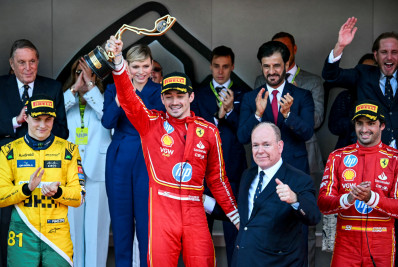 Leclerc quebra 'maldição' e vence GP de Mônaco pela primeira vez