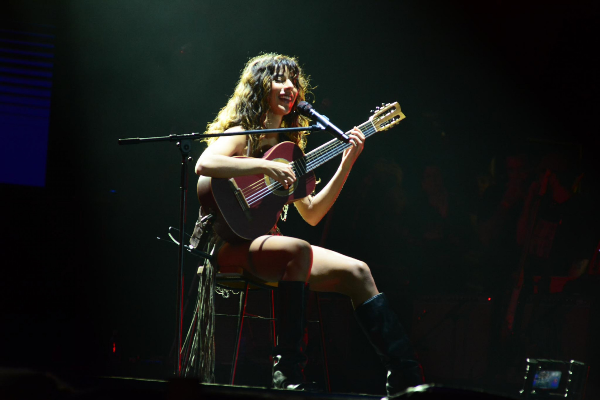 Marina Sena se apresenta em Copacabana - Webert Belicio/ Agnews