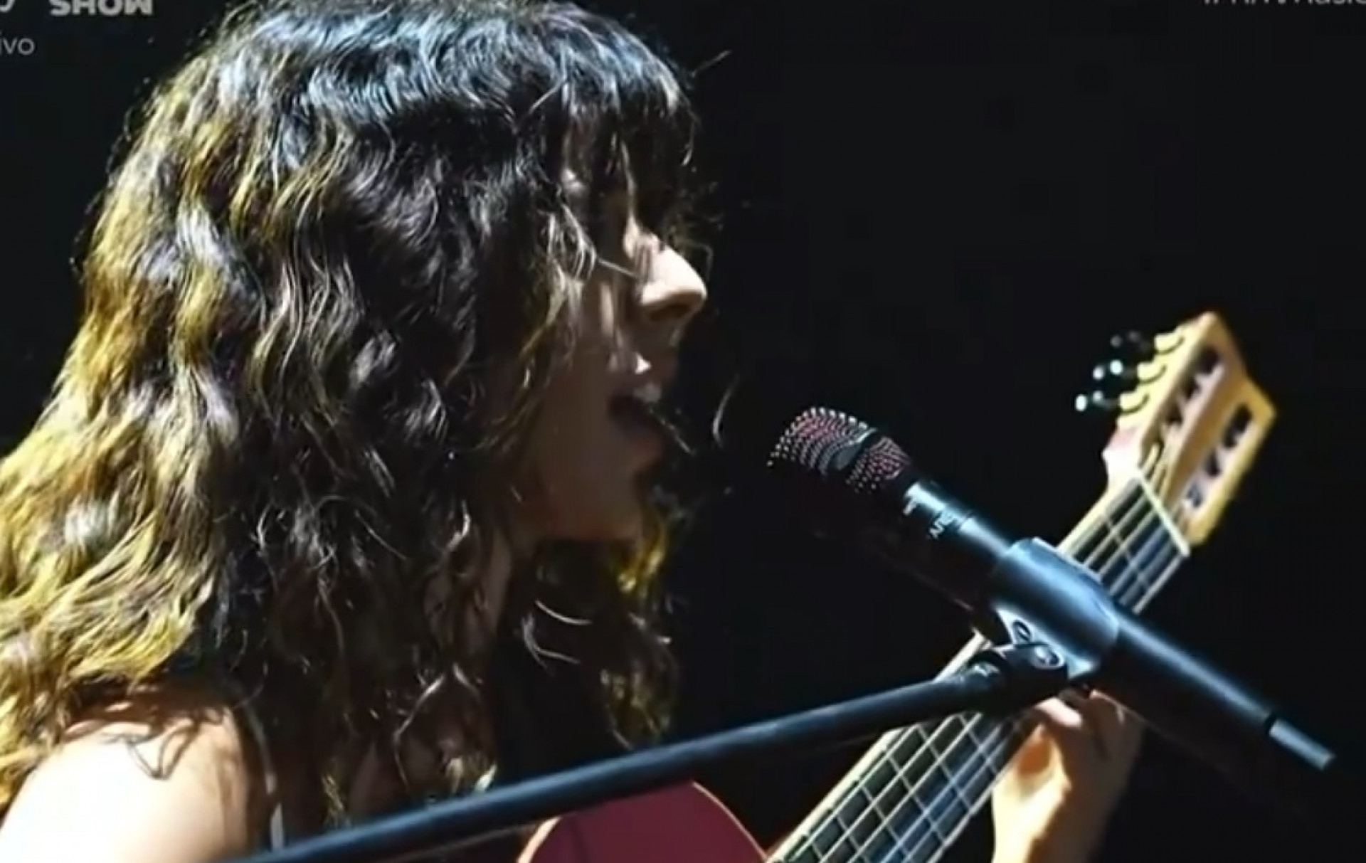 Marina Sena se apresenta em Copacabana - Reprodução de vídeo