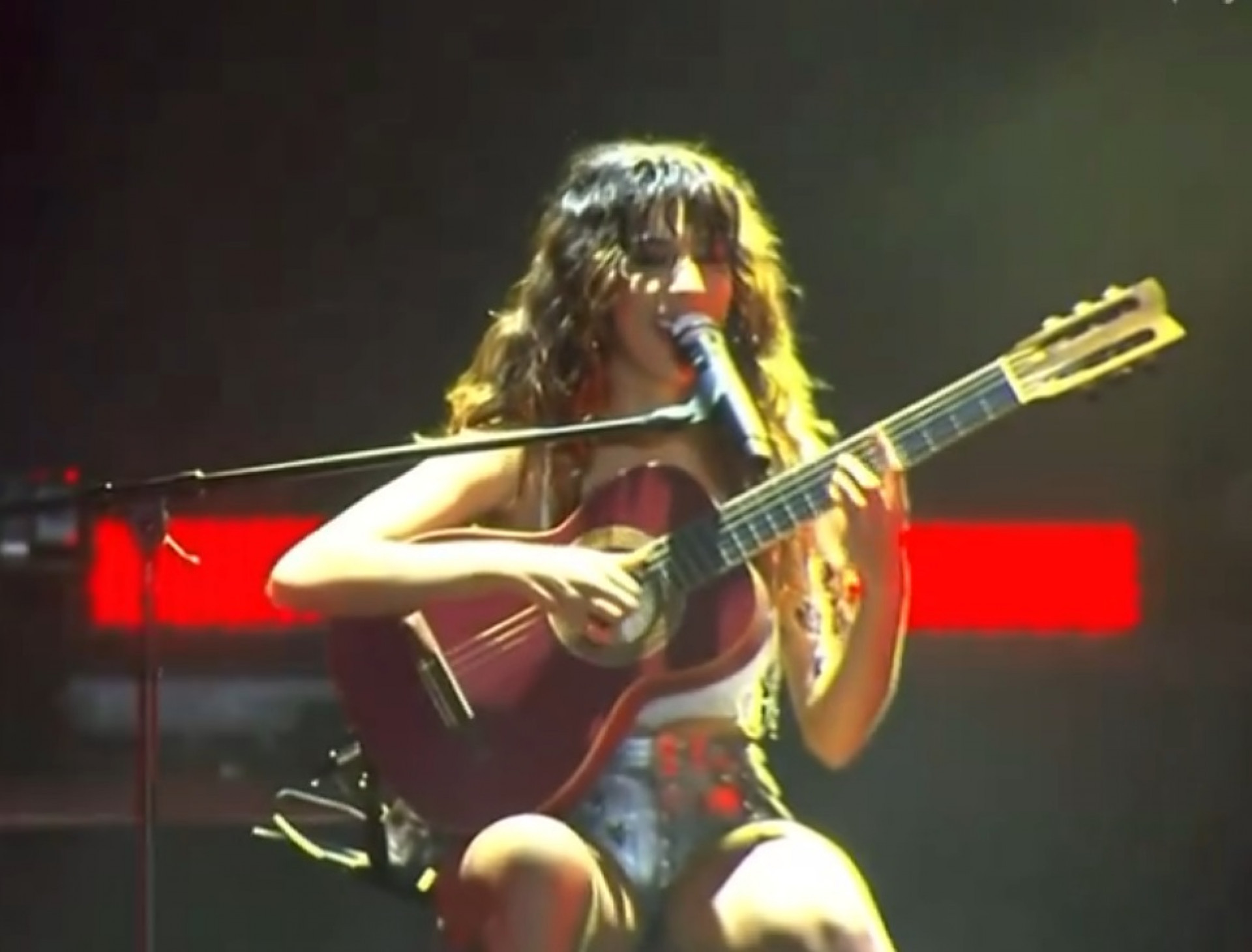 Marina Sena se apresenta em Copacabana - Reprodução de vídeo