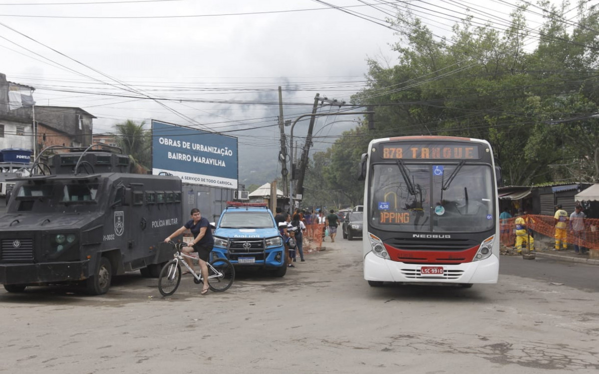Movimentação policial em Rio das Pedras - Reginaldo Pimenta/Agência O DIA