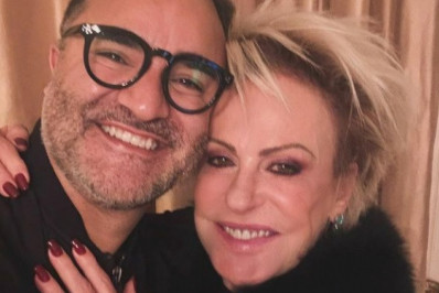 Ana Maria Braga surge agarradinha com namorado em clique raro