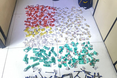 Grande quantidade de drogas é apreendida durante ação da PM em Iguabinha