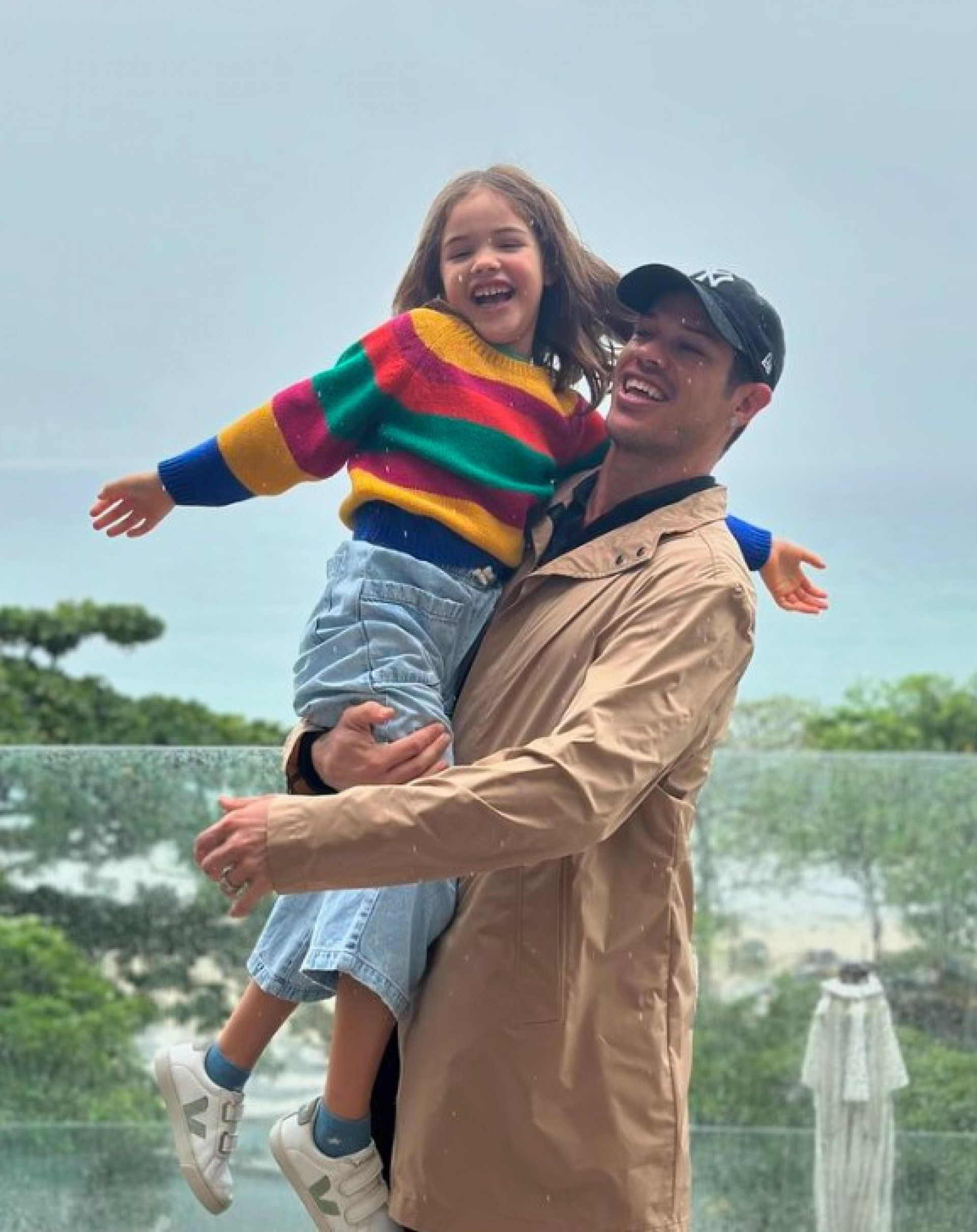 José Loreto celebra 40 anos ao lado da filha - Reprodução / Instagram