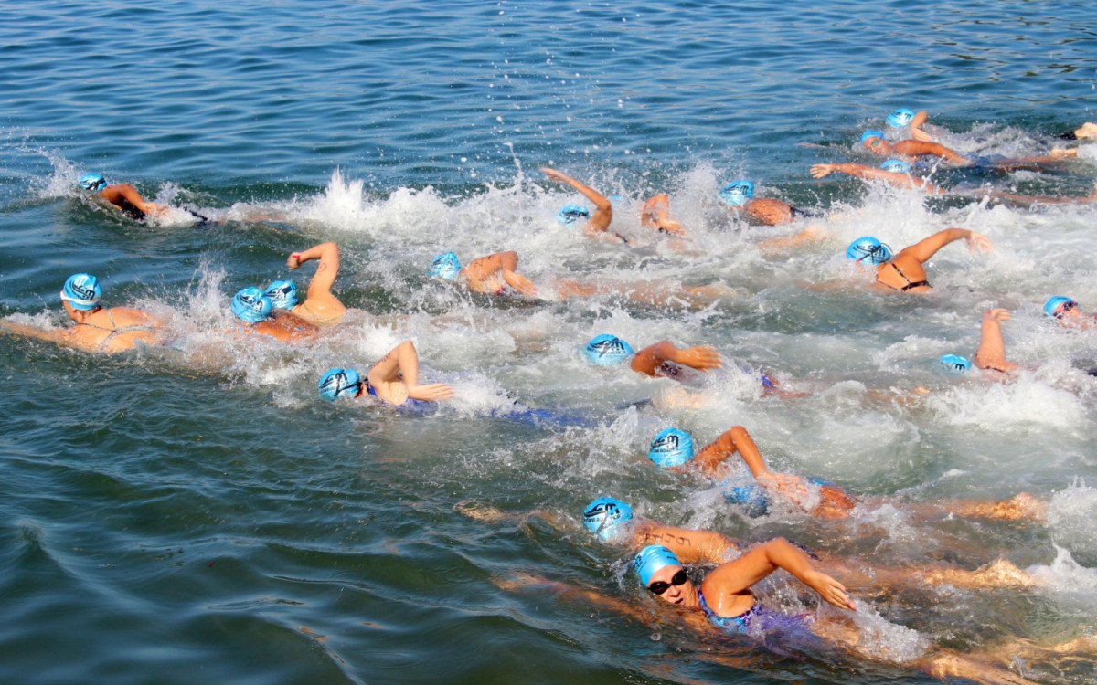 Trinavy de Natação no Mar em Angra