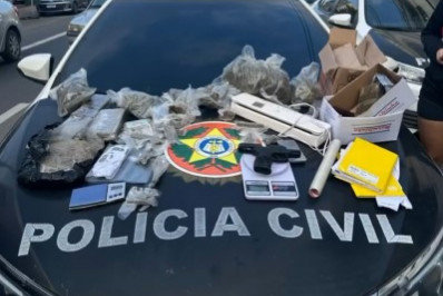 Polícia Civil prende quatro e desmonta quadrilha de ‘disk drogas’ em Volta Redonda