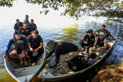 Cinco presos em operação conjunta contra extração ilegal de ouro no Rio Paraíba