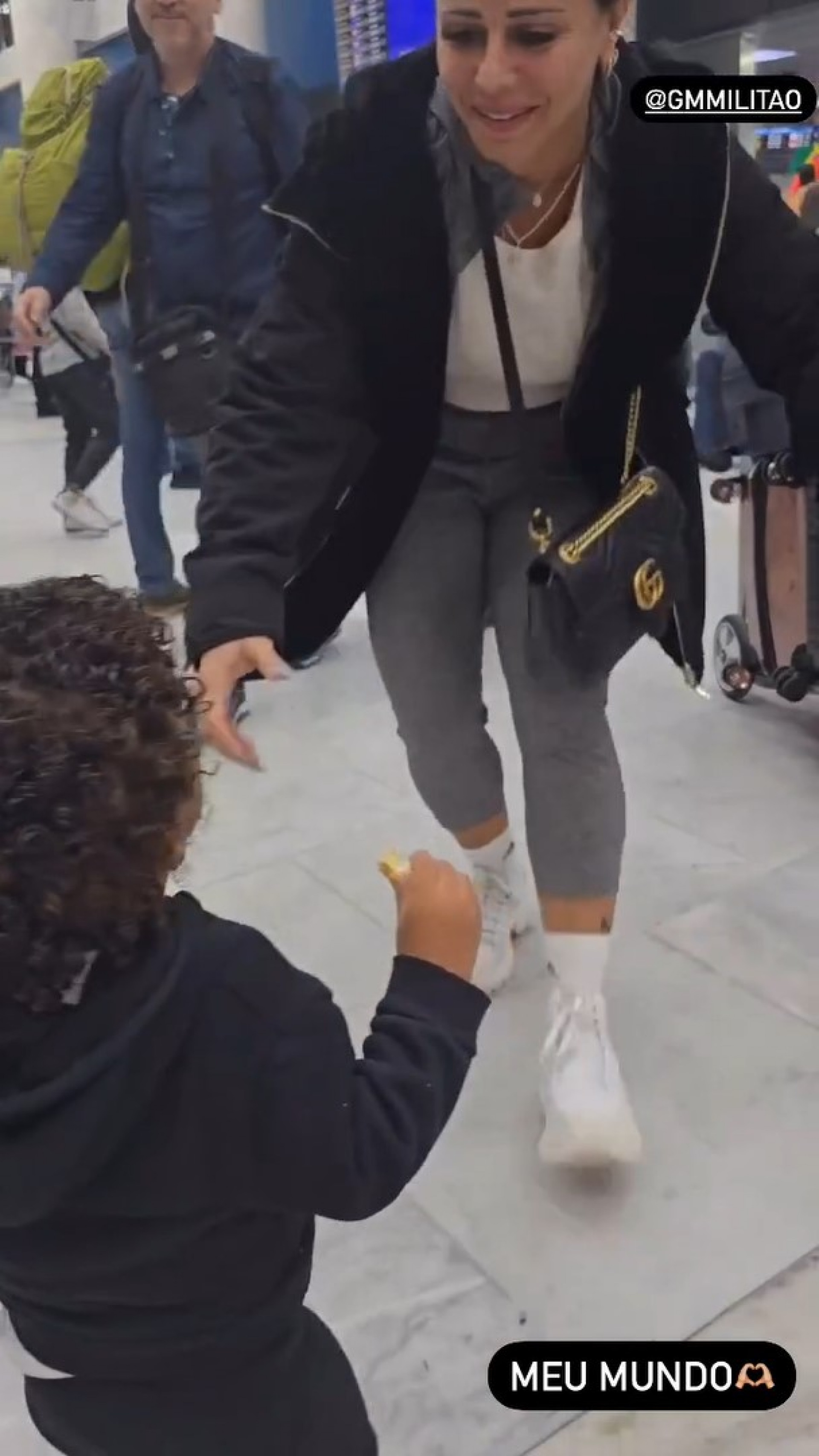 Viviane Araújo mostra reencontro emocionante com o filho - Reprodução / Instagram