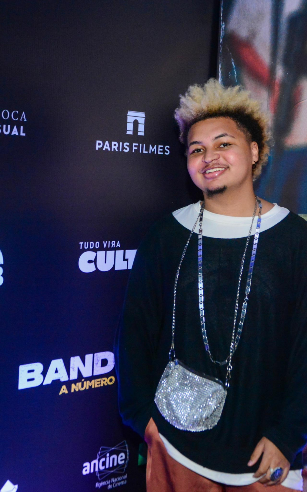 JP Rufino na pré-estreia de \'Bandida - A Número Um\', na Rocinha