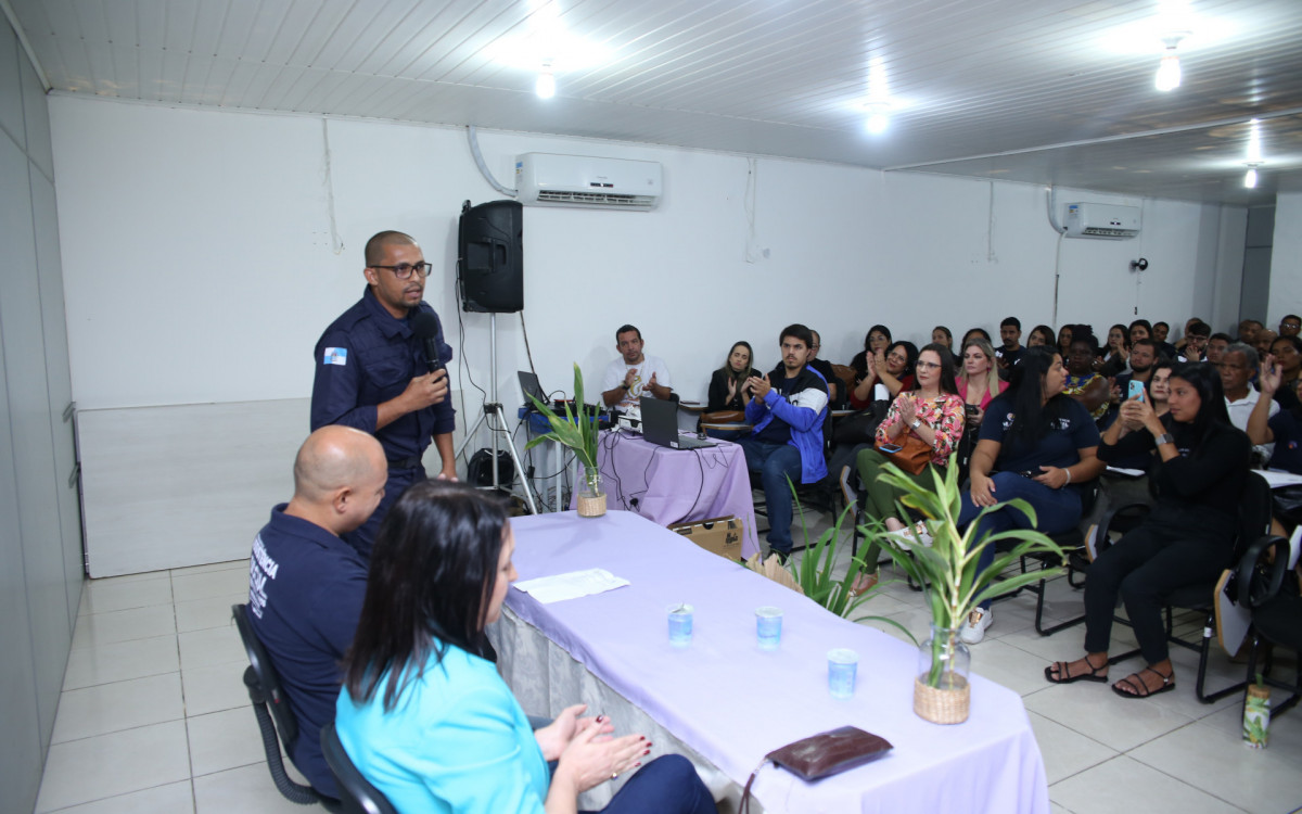 Patrulha Maria da Penha chega em Mag&eacute; - Divulga&ccedil;&atilde;o