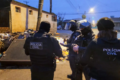 Nove envolvidos em furtos e roubos em enchentes são presos no RS