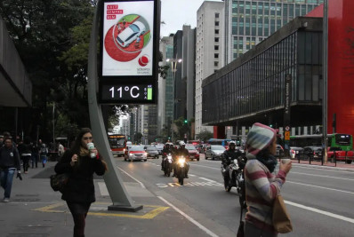 São Paulo atinge 11°C e tem a menor temperatura do ano, aponta Inmet