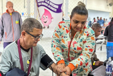 Adibam realiza campanha de prevenção da diabetes no Restaurante do Povo