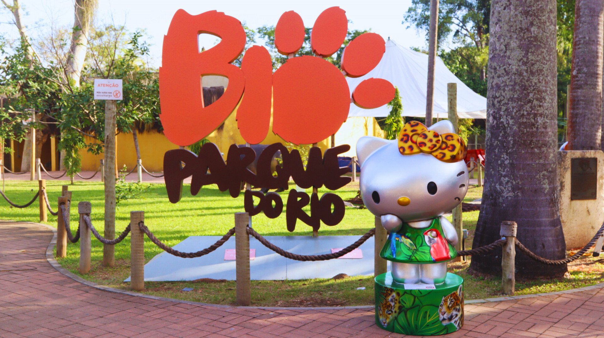 Exposição da Hello Kitty no BioParque do Rio reúne 25 esculturas - Divulgação