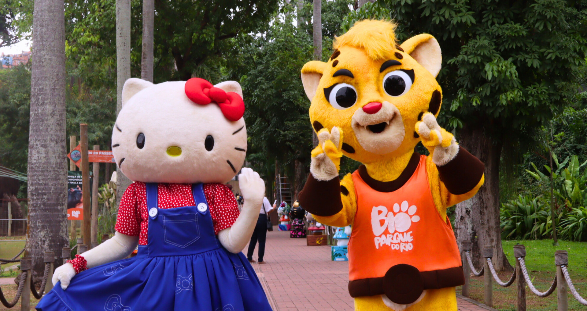 Exposição da Hello Kitty no BioParque do Rio reúne 25 esculturas - Divulgação