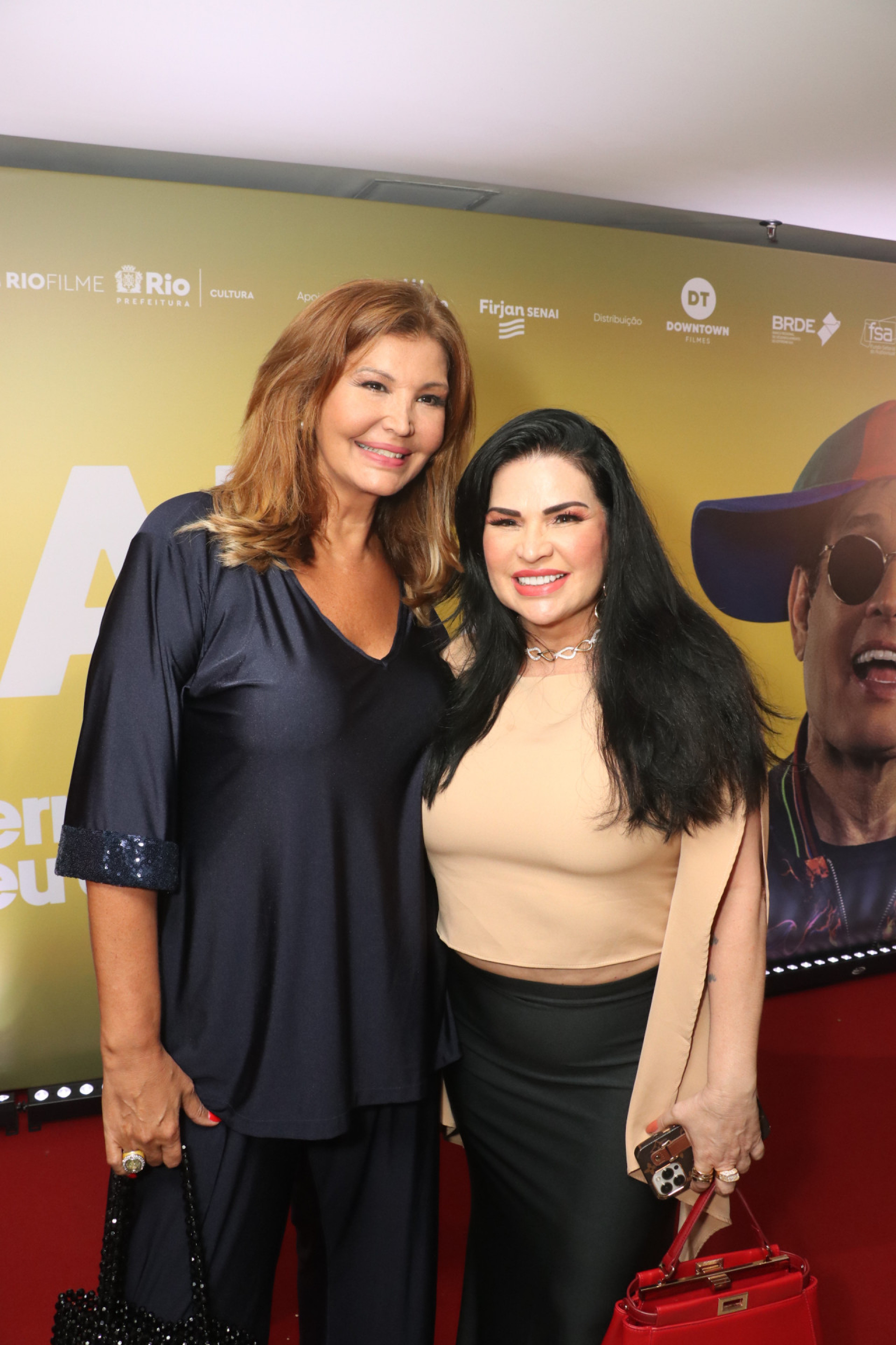 Roberta Close e Solange Gomes - Rogério Fidalgo/ AGNEWS