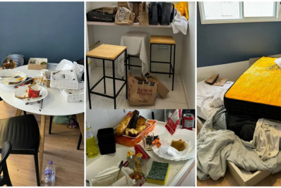 Apartamento alugado no Airbnb é entregue cheio de lixo