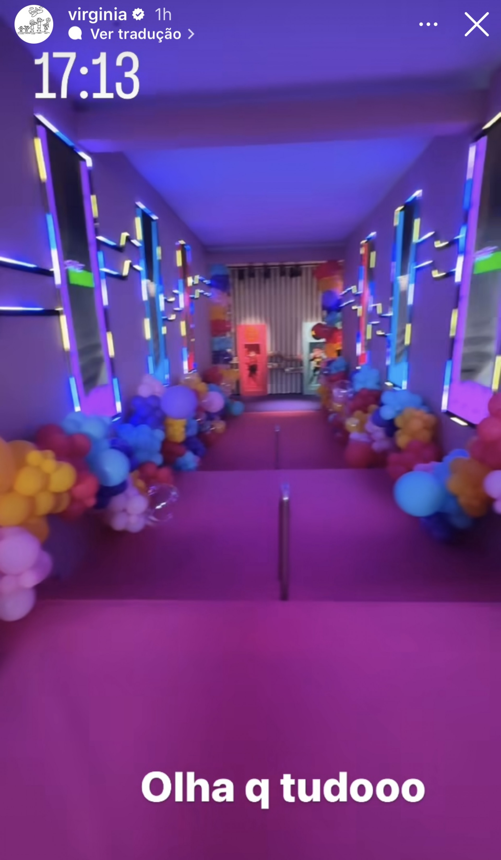 Virginia e Zé Felipe fazem festão para celebrar aniversário de 3 anos da filha - Reprodução