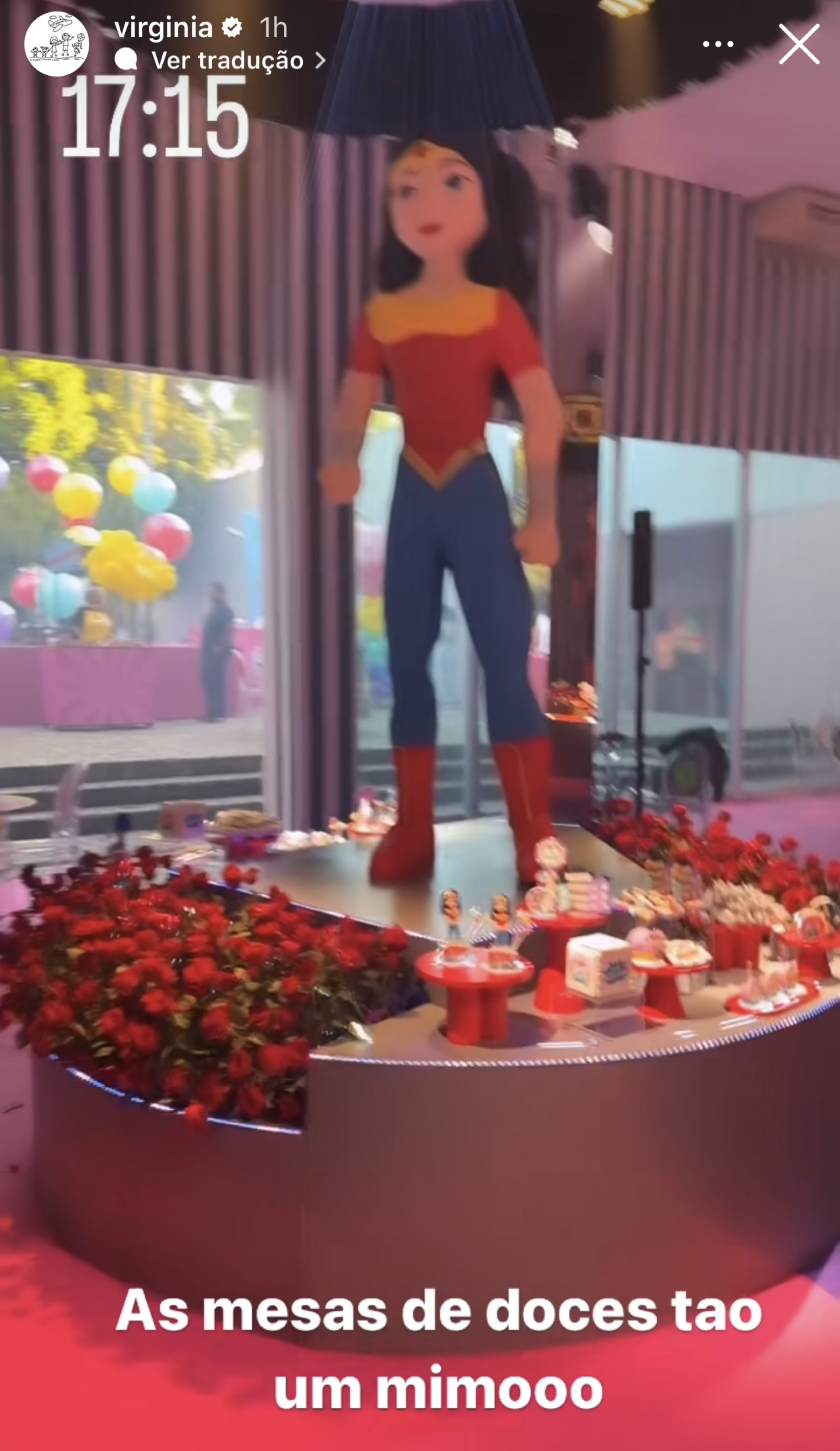 Virginia e Zé Felipe fazem festão para celebrar aniversário de 3 anos da filha - Reprodução