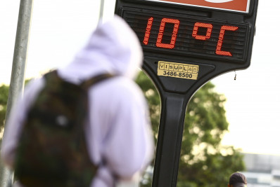 Próximos dias em São Paulo devem ser marcados por frio, tempo seco e sem previsão de chuva