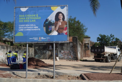 Prefeitura avança nas obras do Jardim Alcântara