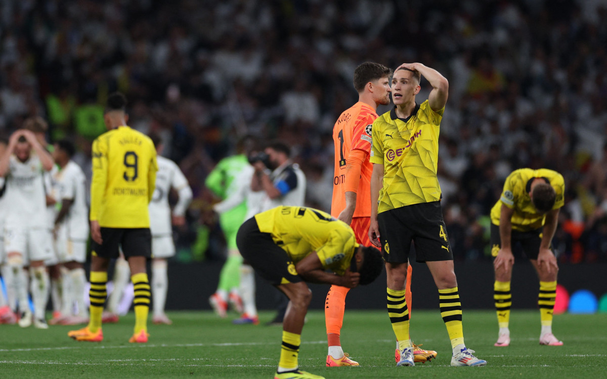 Borussia Dortmund perdeu a final da Liga dos Campeões pela segunda vez seguida