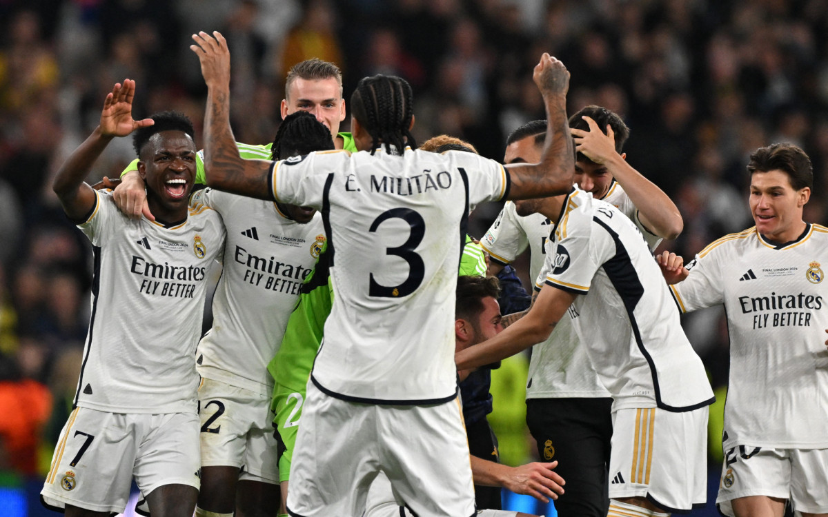 Real Madrid venceu o Borussia Dortmund por 2 a 0 e conquistou a Liga dos Campeões pela 15ª vez