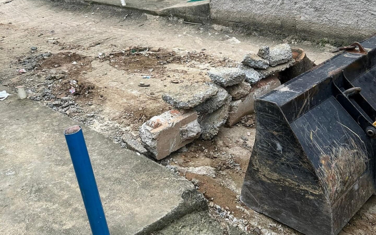 Policiais militares do 39º BPM atuaram durante toda tarde no Parque São José