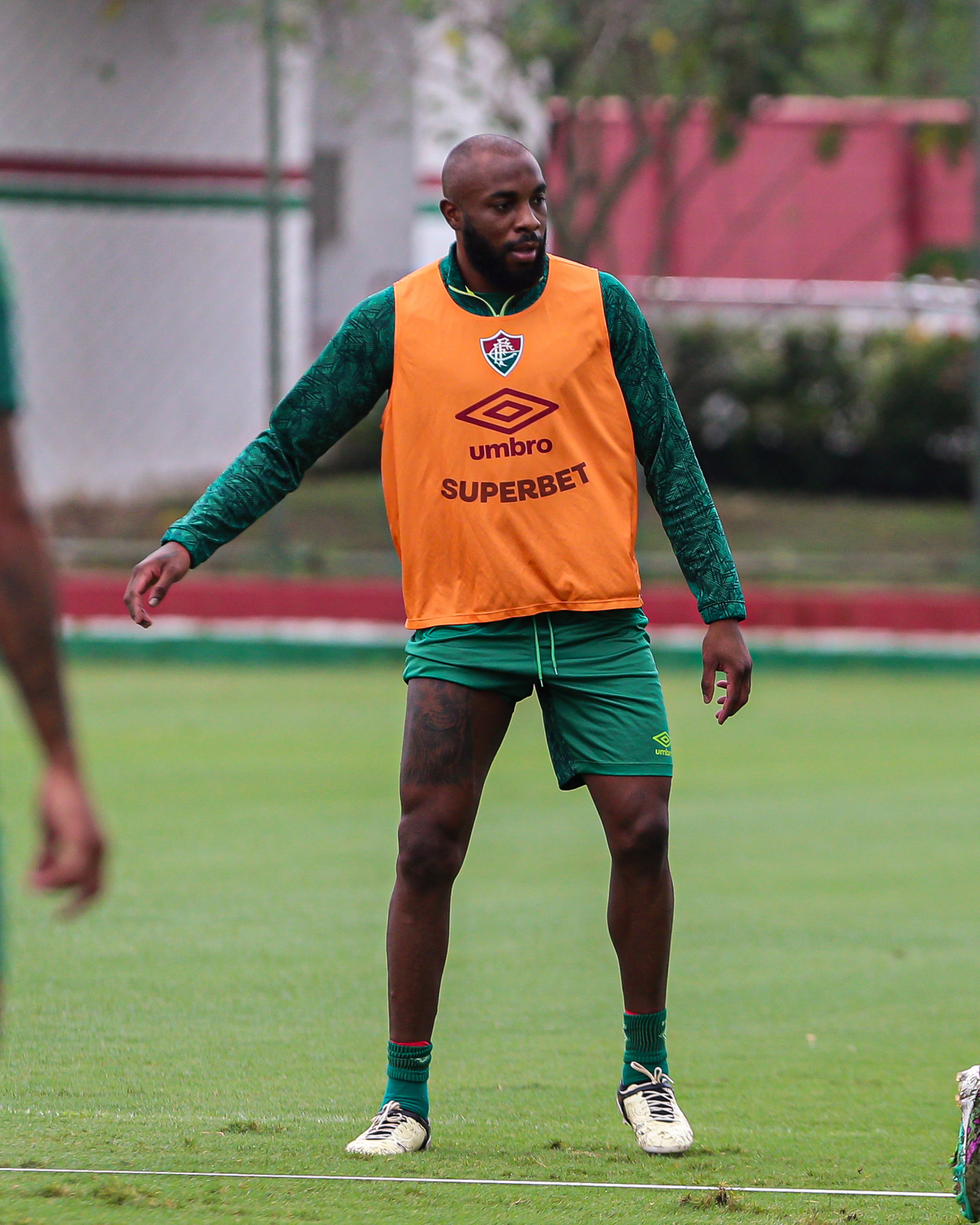 Manoel está treinando com elenco do Fluminense - Marcelo Goncalves / Fluminense