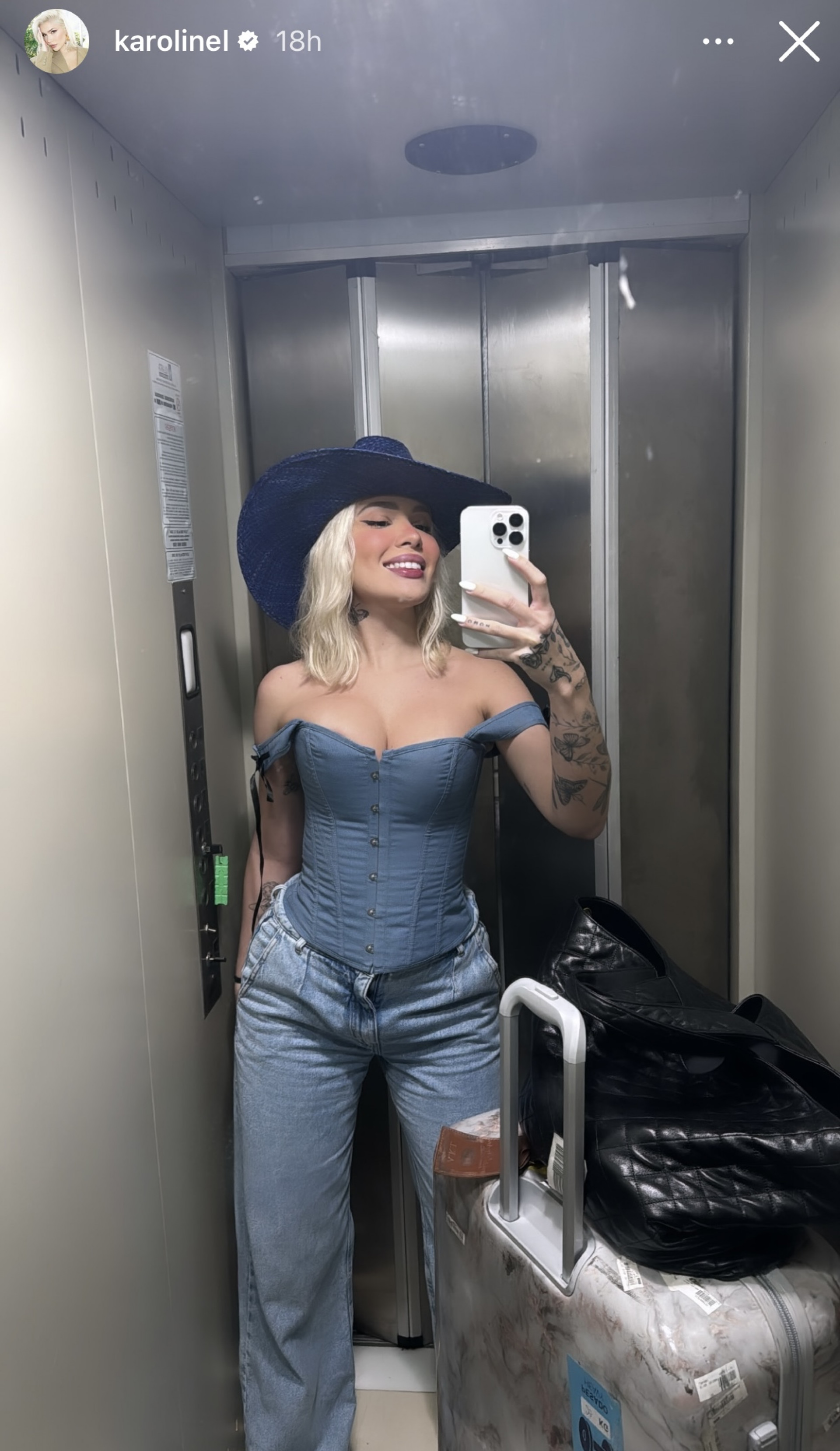 Karoline Lima e Léo Pereira viajam para o sertão - Reprodução