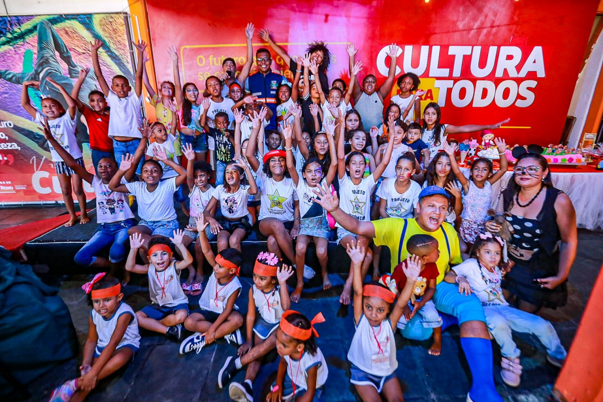 A criançada se divertiu para valer na Casa da Cultura no Dia do Brincar - Rafael Barreto / PMBR