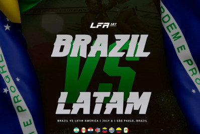 LFA 187, em São Paulo, vai promover desafio Brasil x América Latina