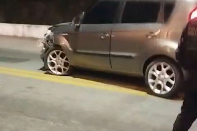 Policial civil embriagado se envolve em acidente de trânsito em Petrópolis