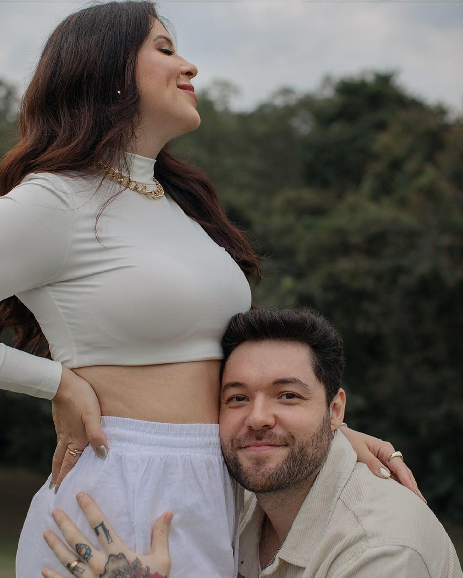 Andressa Ganacin e Nasser Rogrigues - Reprodução / Instagram