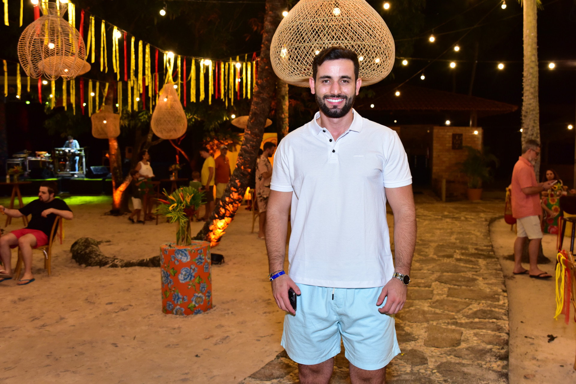 Matteus curte luau do São João da Thay sem Isabelle - Leo Franco / Agnews