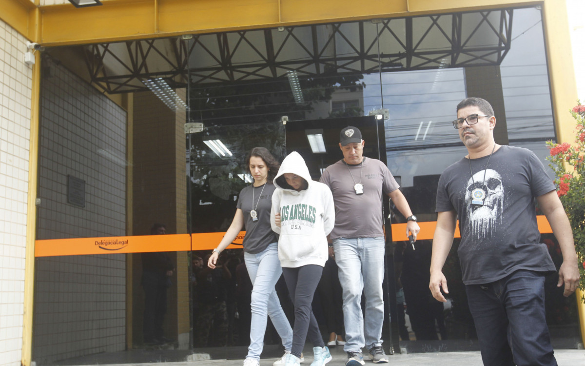 Júlia foi transferida ontem para o presídio de Benfica, na Zona Norte